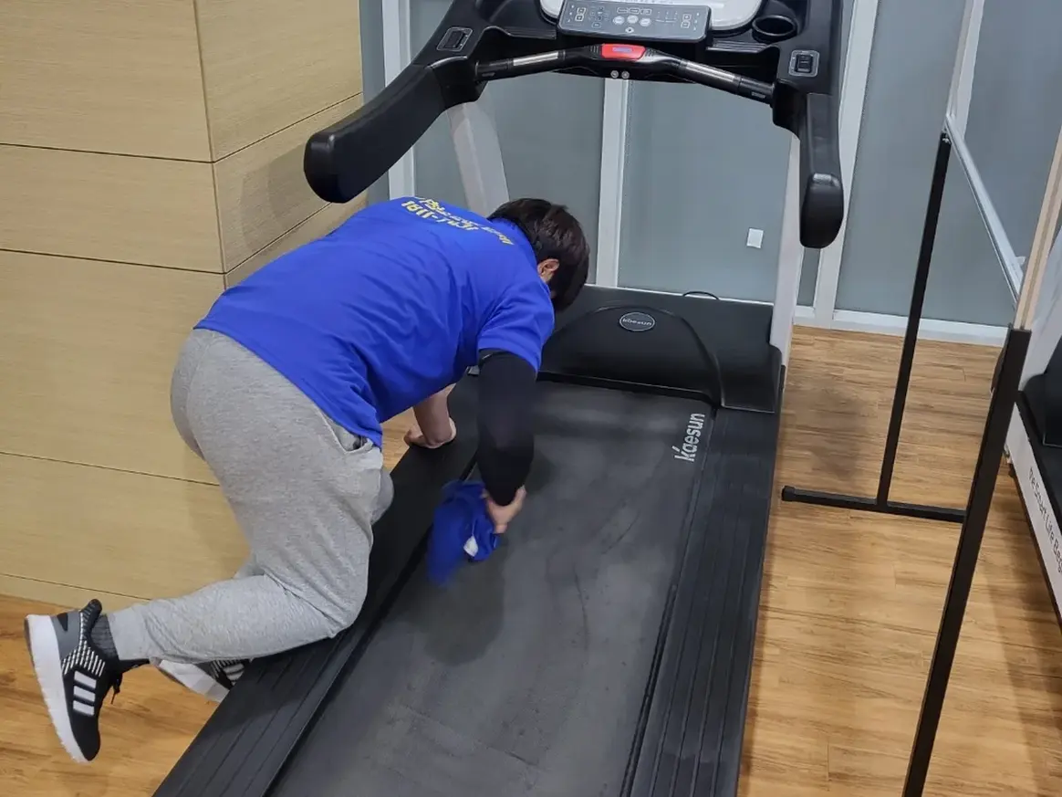 남양주시 수석동 피트니스 라커 검사실 위생청소 사례 - 행진크린