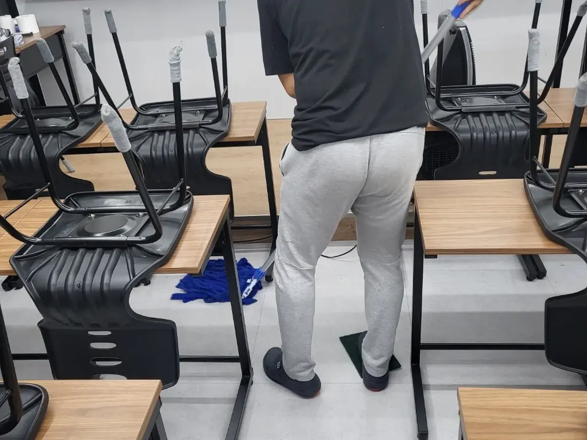 연천군 장남면 학교 교장실·교무실 위생청소 사례 - 행진크린