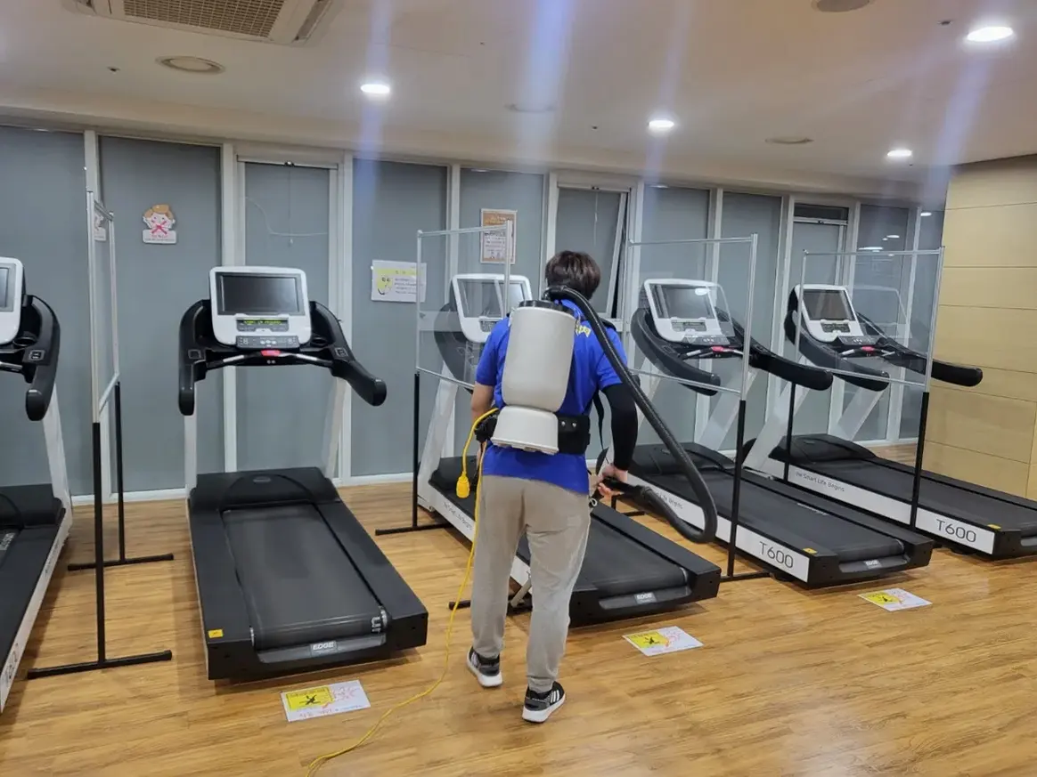 남양주시 진접읍 헬스장 탕비실 직원 휴게공간 위생청소 사례 - 행진크린